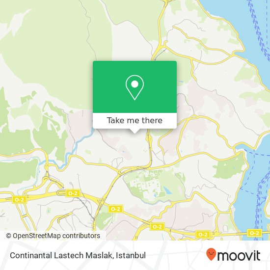 Continantal Lastech Maslak map