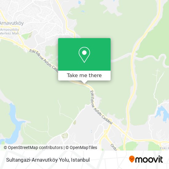 Sultangazi-Arnavutköy Yolu map