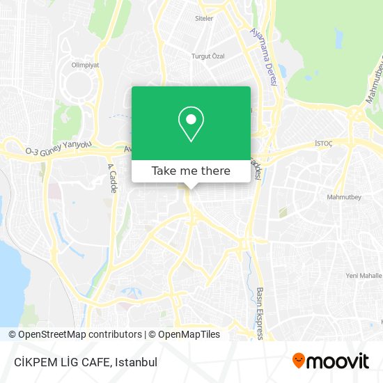 CİKPEM LİG CAFE map