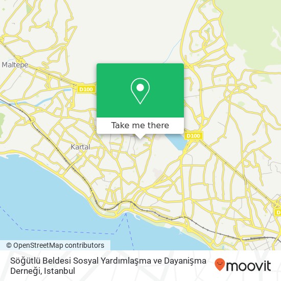 Söğütlü Beldesi Sosyal Yardımlaşma ve Dayanişma Derneği map