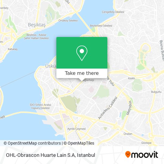 OHL-Obrascon Huarte Lain S.A map