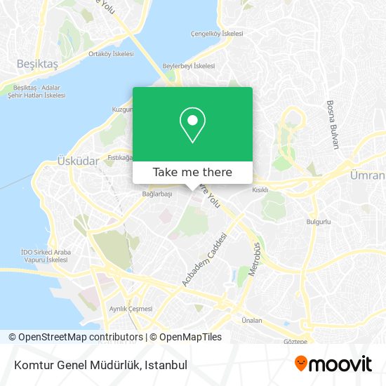 Komtur Genel Müdürlük map