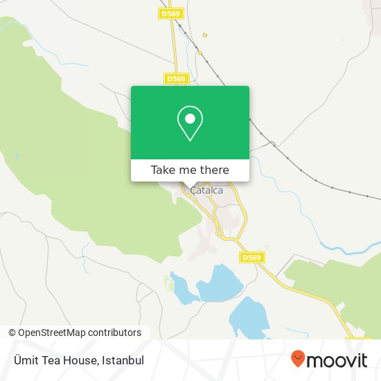 Ümit Tea House map