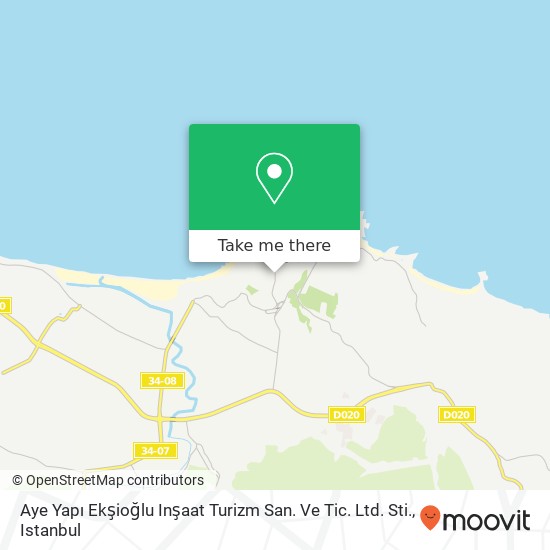 Aye Yapı Ekşioğlu Inşaat Turizm San. Ve Tic. Ltd. Sti. map