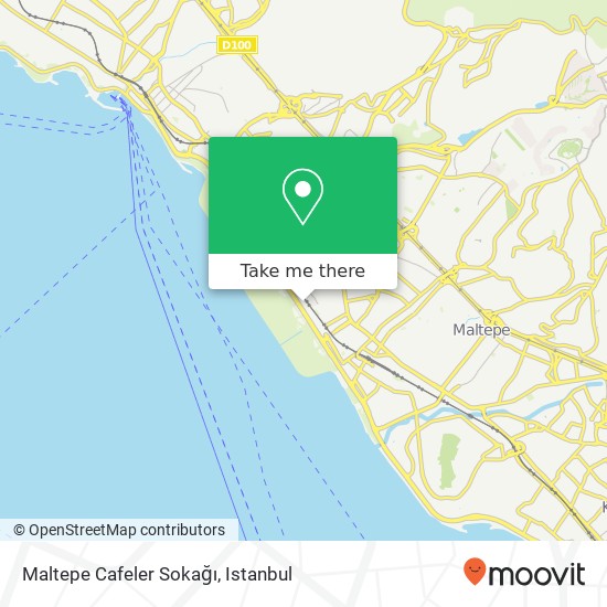 Maltepe Cafeler Sokağı map