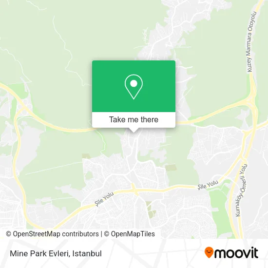 Mine Park Evleri map
