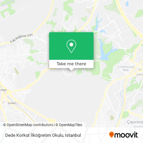 Dede Korkut İlköğretim Okulu map