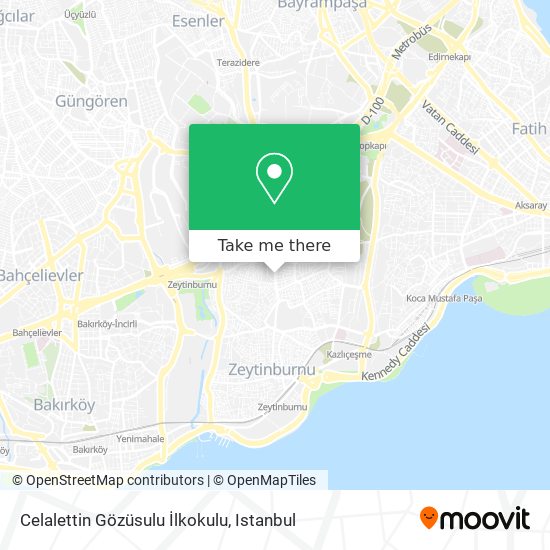Celalettin Gözüsulu İlkokulu map