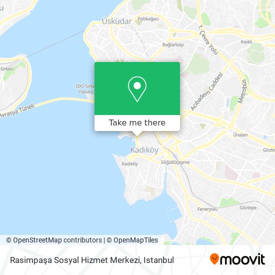 Rasimpaşa Sosyal Hizmet Merkezi map
