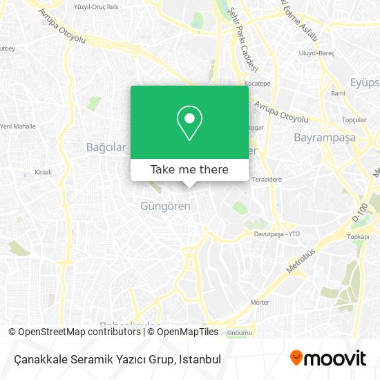 Çanakkale Seramik Yazıcı Grup map