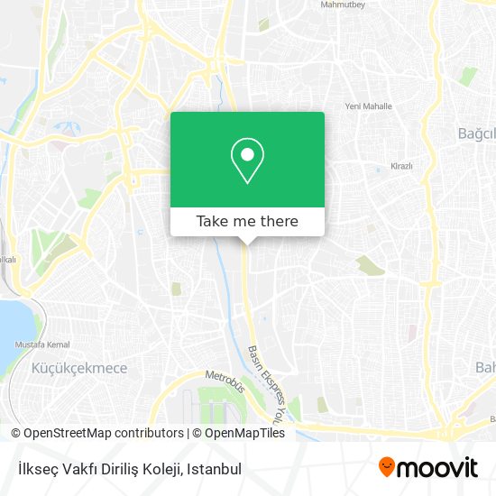İlkseç Vakfı Diriliş Koleji map