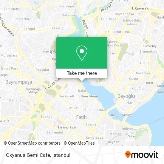 Okyanus Gemi Cafe map