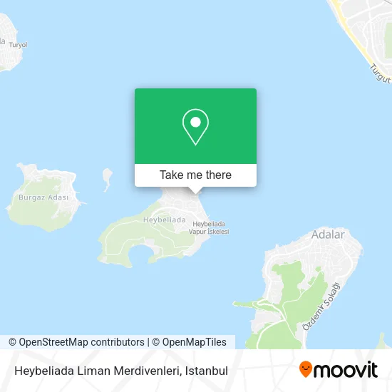 Heybeliada Liman Merdivenleri map