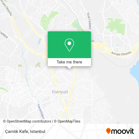Çamlik Kafe map