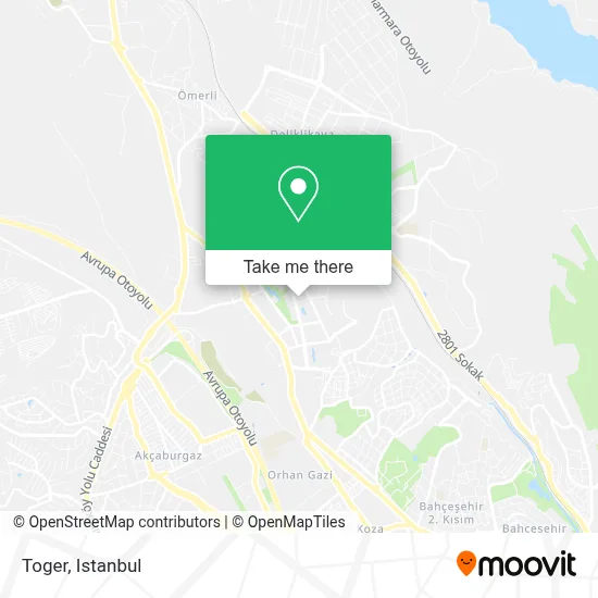 Toger map