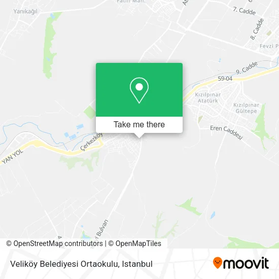 Veliköy Belediyesi Ortaokulu map