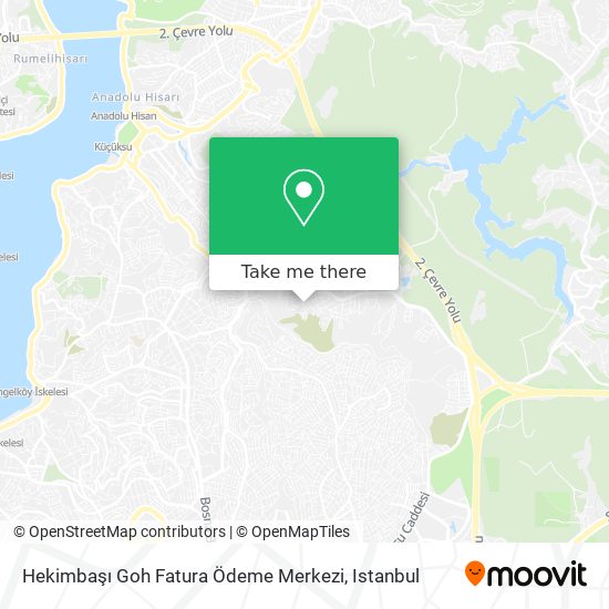 Hekimbaşı Goh Fatura Ödeme Merkezi map