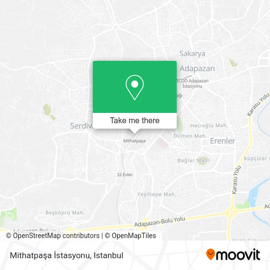 Mithatpaşa İstasyonu map