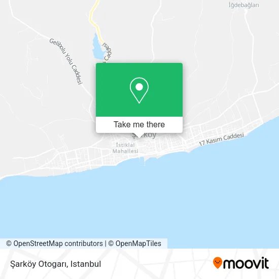 Şarköy Otogarı map