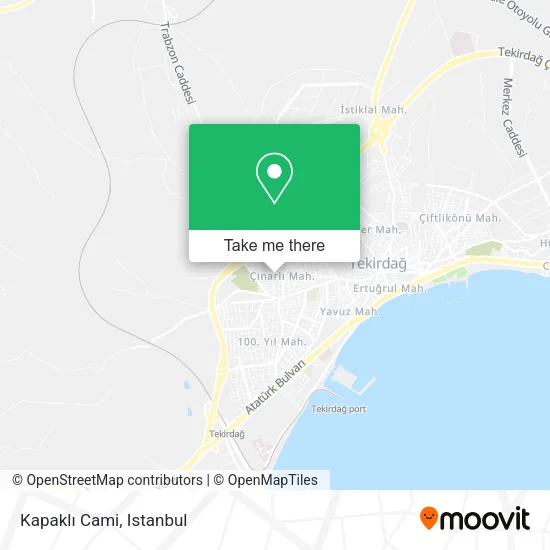 Kapaklı Cami map