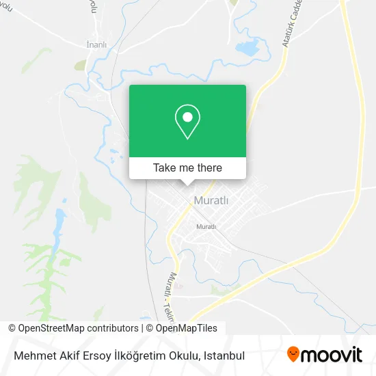 Mehmet Akif Ersoy İlköğretim Okulu map