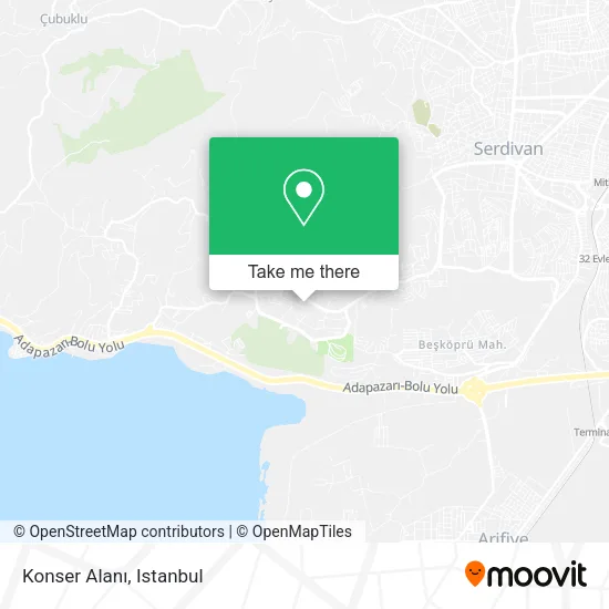 Konser Alanı map