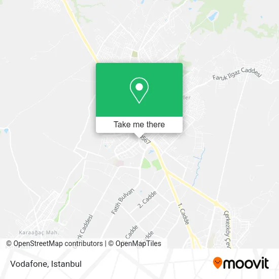 Vodafone map