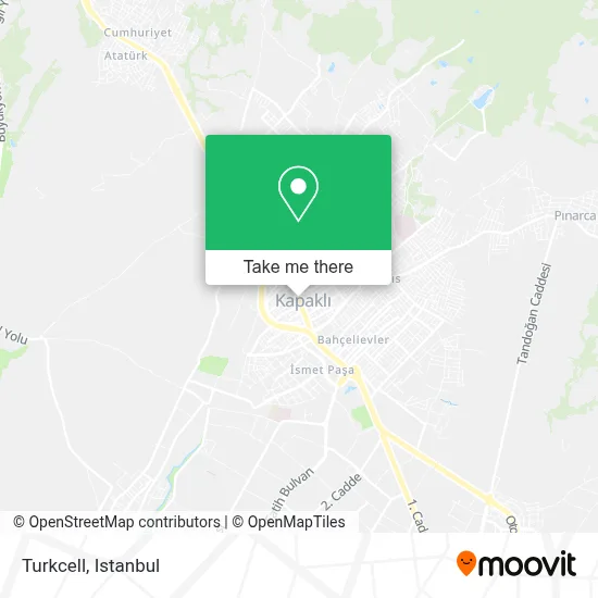 Turkcell map