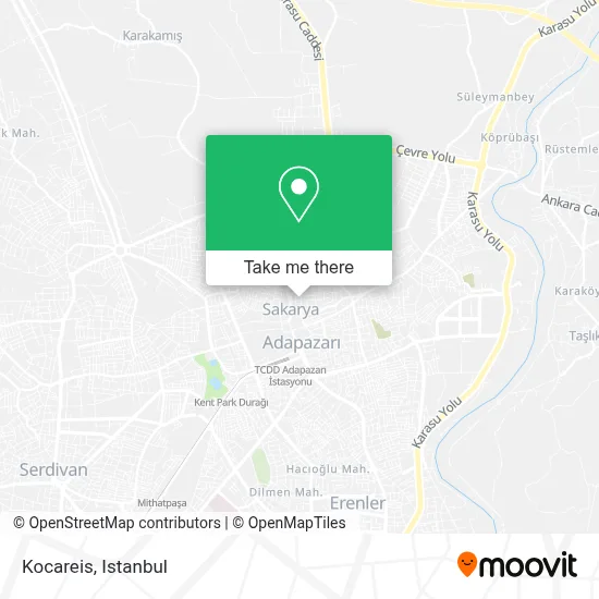 Kocareis map