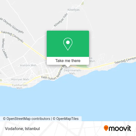 Vodafone map