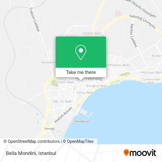 Bella Mondini map