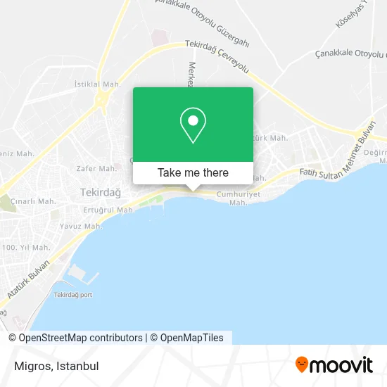 Migros map
