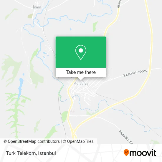 Turk Telekom map