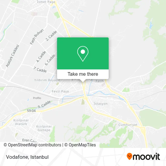 Vodafone map