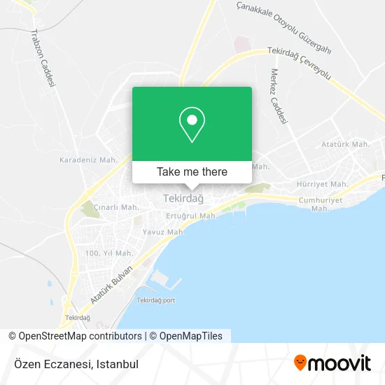 Özen Eczanesi map