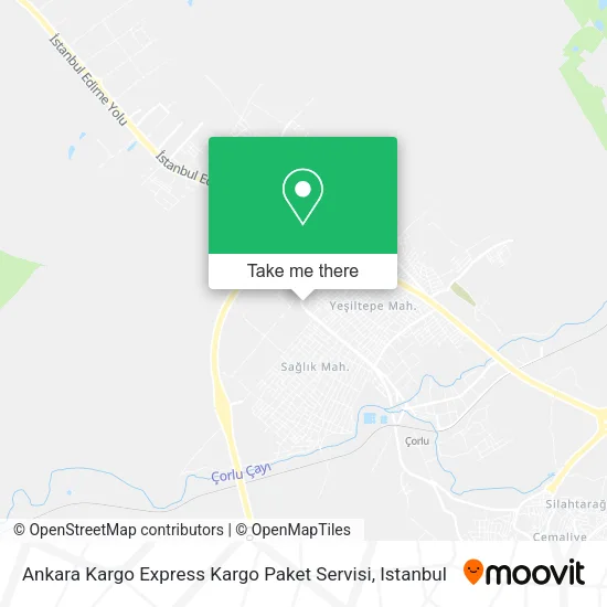 Ankara Kargo Express Kargo Paket Servisi map