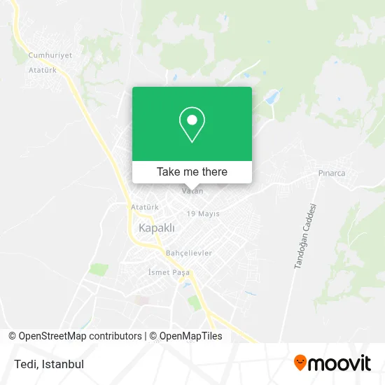Tedi map