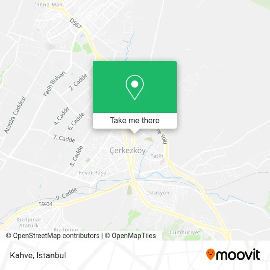Kahve map