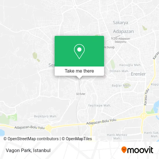 Vagon Park map