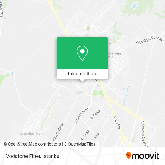 Vodafone Fiber map