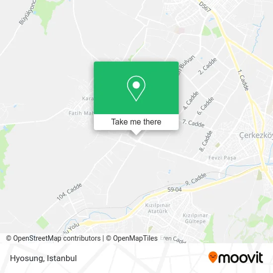 Hyosung map