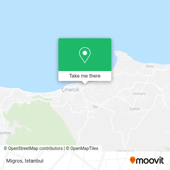 Migros map
