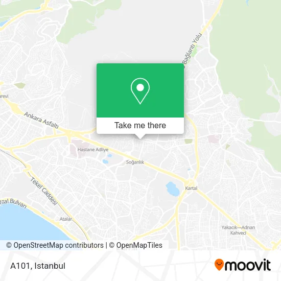 A101 map