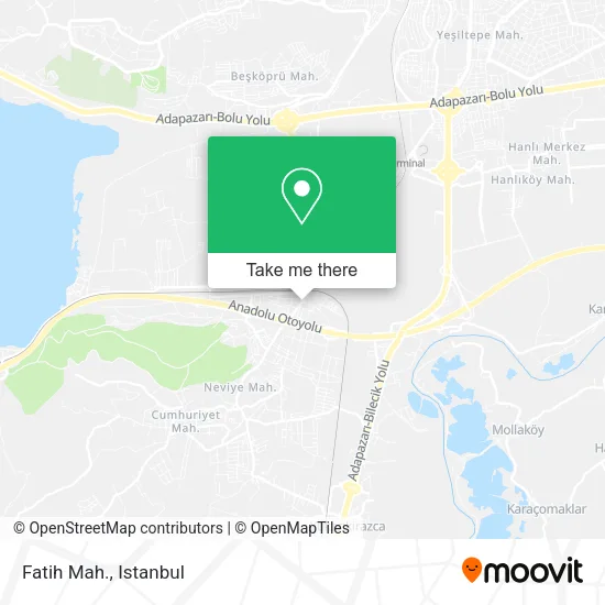 Fatih Mah. map