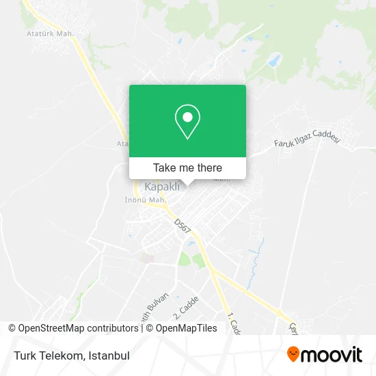 Turk Telekom map