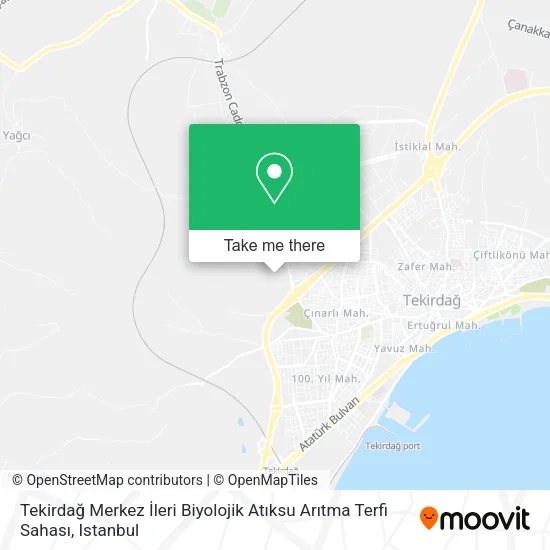Tekirdağ Merkez İleri Biyolojik Atıksu Arıtma Terfi Sahası map