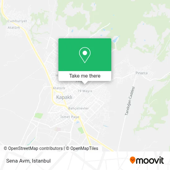 Sena Avm map