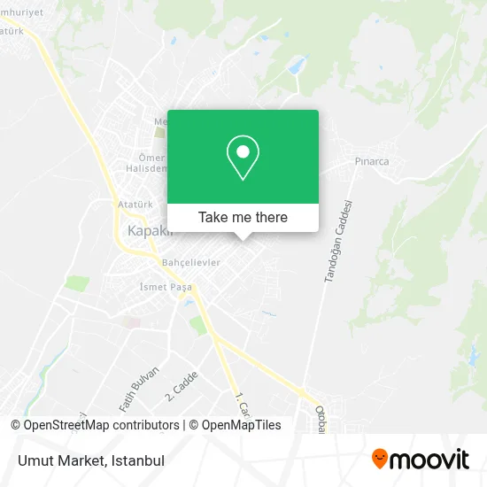 Umut Market map