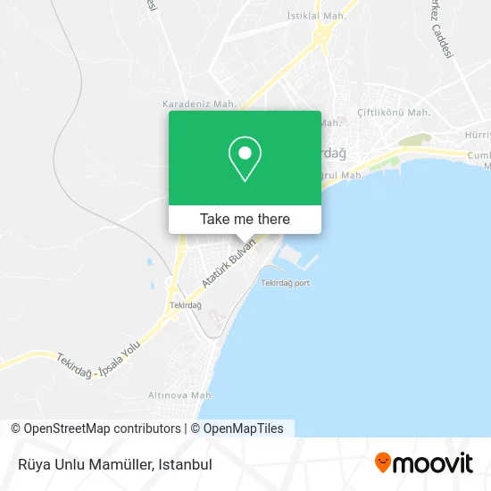 Rüya Unlu Mamüller map