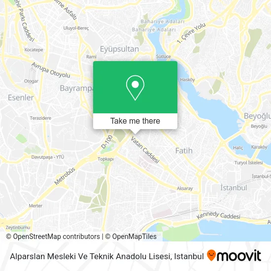 Alparslan Mesleki Ve Teknik Anadolu Lisesi map